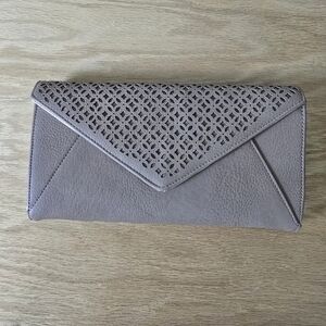 miztique clutch purse with crossbody option